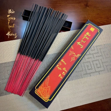 Hương Đen Mùi Tết - Bảo Trầm Linh Hương Nhang 35k Trám Thơm Tự Nhiên Đồ Thờ Cúng 9