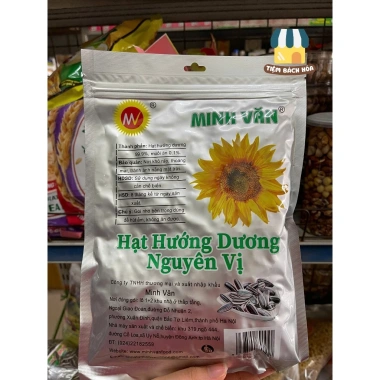 Hướng Dương Nguyên Vị MINH VĂN 300g Túi Zip - Hạt Mẩy Giòn Thơm, 52.000₫