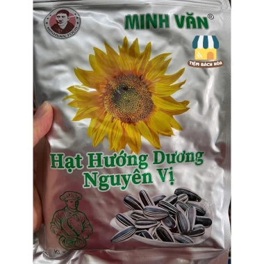 Hướng Dương Nguyên Vị MINH VĂN 300g Túi Zip - Hạt Mẩy Giòn Thơm, 52.000₫