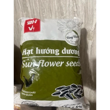 Hướng Dương Rang Tay Nguyên Vị 1kg – Giòn Tan, Thơm Ngon, Giá Ưu Đãi 85.000₫