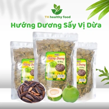 Hướng Dương Sấy Vị Dừa Loại 1, Hạt To Giòn Ngon – Giá chỉ 65.000₫, giảm từ 78.650₫