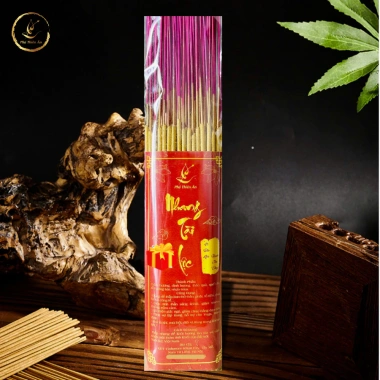 Hương Nhang Thảo Mộc 100 Cây Thơm Cao Cấp 29-39cm Nhang Tài Lộc Sạch Tàn Óng Chiêu Giá 55.000 VND 7