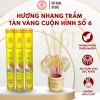 Hương Nhang Trầm Tam Đa Tàn Vàng Cuộn Hình Số 6 - Thu Hút Tài Lộc, Không Hóa Chất, 100 Nén, Giá chỉ 84.999đ
