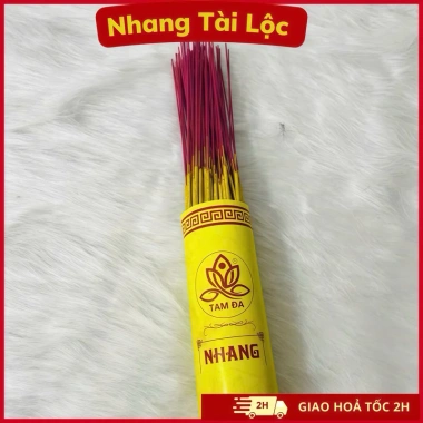 Hương Nhang Trầm Tam Đa Tàn Vàng Cuộn Hình Số 6 - Thu Hút Tài Lộc, Không Hóa Chất, 100 Nén, Giá chỉ 84.999đ 3
