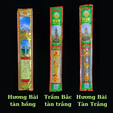 Hương Trầm Đậu Tàn Trắng - Nhang Cao Cấp Thơm Ngát Tự Nhiên, Sạch An Toàn 30 Nén 7
