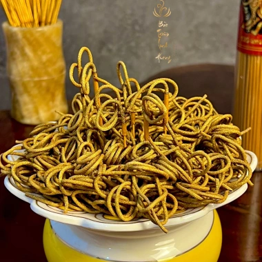 Hương Vàng Thần Tài Cuộn Đồng Xu Bảo Trầm Linh Hương Nhang Vàng Tài Lộc Sạch Ít Khói Thắp Cuốn Tàn Thờ Cúng 24.000đ 7