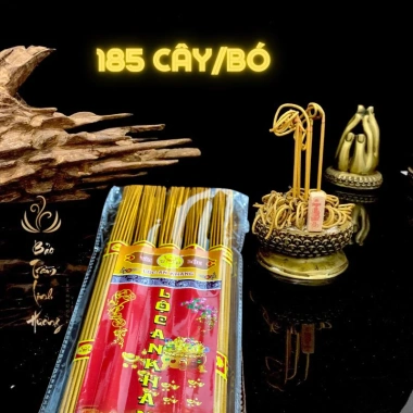 Hương Vàng Thần Tài Cuộn Đồng Xu Bảo Trầm Linh Hương Nhang Vàng Tài Lộc Sạch Ít Khói Thắp Cuốn Tàn Thờ Cúng 24.000đ 9