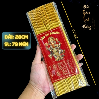 Hương Vàng Thần Tài Cuộn Đồng Xu Bảo Trầm Linh Hương Nhang Vàng Tài Lộc Sạch Ít Khói Thắp Cuốn Tàn Thờ Cúng 24.000đ 10