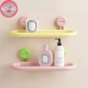Hút Cốc N2HAO Đúc Bầu Dục Treo Tường - Kệ Phòng Tắm Đục Lỗ, Gel Tắm & Nước Rửa Tay Dopamine, Giá 205.480 VND