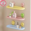 Hút Cốc N2HAO Đúc Bầu Dục Treo Tường - Kệ Phòng Tắm Đục Lỗ, Gel Tắm & Nước Rửa Tay Dopamine, Giá 205.480 VND 3