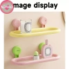 Hút Cốc N2HAO Đúc Bầu Dục Treo Tường - Kệ Phòng Tắm Đục Lỗ, Gel Tắm & Nước Rửa Tay Dopamine, Giá 205.480 VND 4