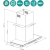 Hút Mùi Grandx GX H70T78G - H70T78SG Thiết Kế Sang Trọng Êm Ái Giá 6.019.456₫ 3