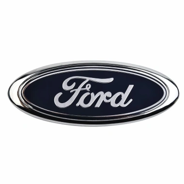 Huy hiệu Ford màu xanh hình bầu dục 150x60mm, phù hợp Mondeo trước sau - 97.414 VND