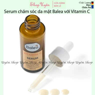 Huyết thanh Balea Serum Vitamin C 30ml - Dưỡng da mặt chuyên sâu, da rạng rỡ, giảm giá 23.8k