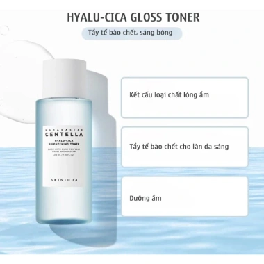 Hyalu-CICA Brightening Toner - Nước Hoa Hồng Dưỡng Sáng, Làm Dịu, Cấp ẩm, Giá 318.500 VND
