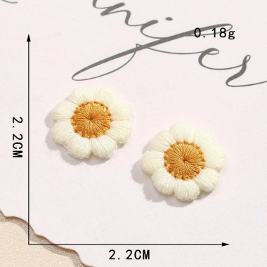 HYCEO 20 miếng dán hoa nhỏ DIY - Thêu áo, mũ, túi - Giá chỉ 54.000 VND 2
