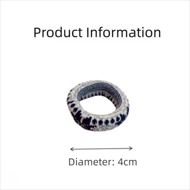 HYCEO 4 Cái Dây Buộc Tóc Cao Su Co Giãn Bền Đẹp, Dây Tóc Dày Đơn Giản Cho Bé Gái - Giá 48.600₫ 2
