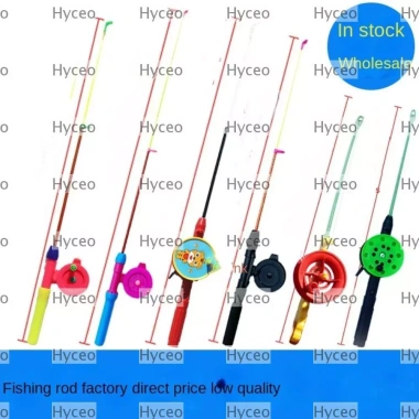 HYCEO Đá Bút Câu Cá Cực - Cần câu cá đá di động, thu vào quay, chất lượng cao, mùa đông băng