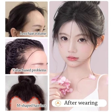 HYCEO Nổ Giả Siêu Nhẹ Vô Hình Nữ - Phần Giữa Không Khí Tự Nhiên, Mở Rộng Tóc Nổ Đẹp 4