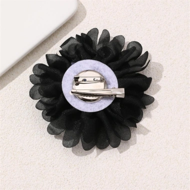 HYCEO Ve Áo Chân Vintage Huy Hiệu Hoa Xòe Thời Trang Sang Trọng Thổ Cẩm Kẹp Vú Nữ, Giá chỉ 41.800₫ 5