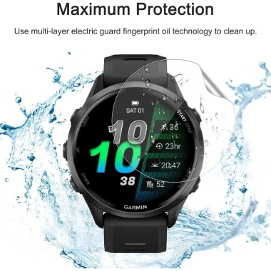 Hydrogel HD suốt cho Garmin Forerunner 970/570 - Chống trầy xước, Giá 41.083₫