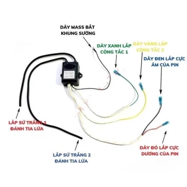 IC Điện Tử 1.5V Đánh Lửa Bếp Gas 2 Lò - Giá 85.300đ, Giảm Giá