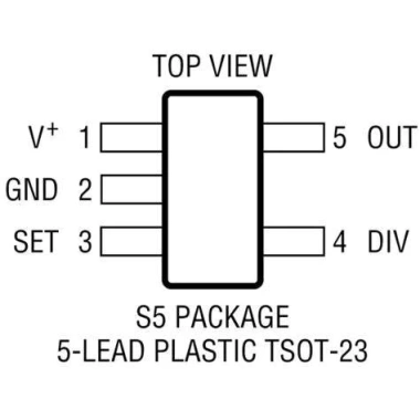IC Tạo Xung LTC1.799CS5 Độ Chính Xác Cao Đầu Ra 10V Giá Ưu Đãi 194.208 VND 3
