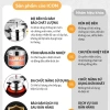 ICON Nồi Áp Suất Đa Năng Bếp Từ - Tiết kiệm thời gian nấu, Chỉ 370.200 VND 2