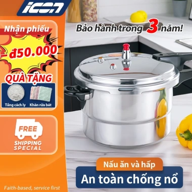 ICON Nồi áp suất đa năng cho bếp từ & ga - Tiết kiệm thời gian, giá 364,798 VND