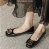 IELGY Giày Da Plus Size Nữ Đầu Vuông SlipOn Mùa Hè Đế Mềm Thoải Mái Cho Sinh Viên và Nhân Viên Giá 445.325₫ 4
