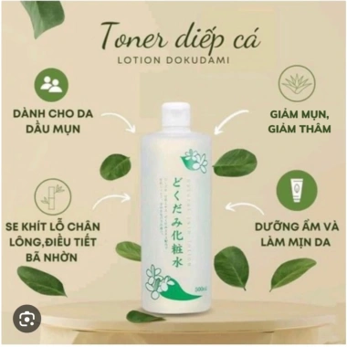 IGOOD Nước hoa hồng Toner Diếp cá Tía tô giảm mụn Dokudami Nhật Bản 99k 4