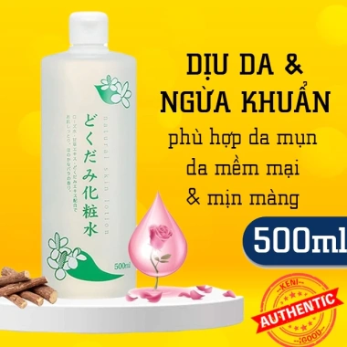 IGOOD Nước hoa hồng Toner Diếp cá Tía tô giảm mụn Dokudami Nhật Bản 99k 6