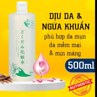 IGOOD Nước hoa hồng Toner Diếp cá Tía tô giảm mụn Dokudami Nhật Bản 99k 8