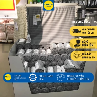 IKEA Chăn Văn Phòng Vitmossa - Chăn Chiên Điều Hòa 99k Ấm Áp Mềm Mại Giá Giảm