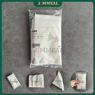 IKEA SLIBB Set 2 Túi Giặt Tất Đồ Lót Khăn Quần Áo Bảo Vệ Chống Rách 65.000