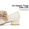 IKUNKA Giày cao gót Mary Jane phân đế đúp quai ngang hạt ngọc 5cm - 210.000đ 5