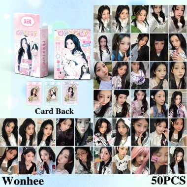 ILLIT Wonhee Laser Card 50 tấm thẻ ảnh KPOP LOMO - Hình nhóm nhạc, giảm giá 57,200 VND 2 ILLIT Wonhee Laser Card 50 tấm thẻ ảnh KPOP LOMO - Hình nhóm nhạc, giảm giá 57,200 VND 2