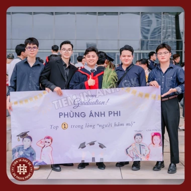 In Banner Tốt Nghiệp & Chúc Mừng Canvas - Đủ Size, In Yêu Cầu, Giá 193.500 VNĐ