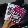 In thẻ mã QR 2 mặt ép nhựa chống nước, thiết kế theo yêu cầu, giá chỉ 18.000đ