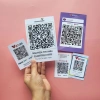 In thẻ mã QR 2 mặt ép nhựa chống nước, thiết kế theo yêu cầu, giá chỉ 18.000đ 5