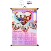 In tranh treo tường lịch Tết 2.026 silk 40x60/30x40 - Quà tặng sinh nhật 72.000đ 3