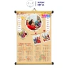 In tranh treo tường lịch Tết 2.026 silk 40x60/30x40 - Quà tặng sinh nhật 72.000đ 6