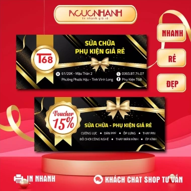 In Voucher Theo Yêu Cầu - Phiếu Quà Tặng Card C300, Giá 239.700 VNĐ Giao Nhanh