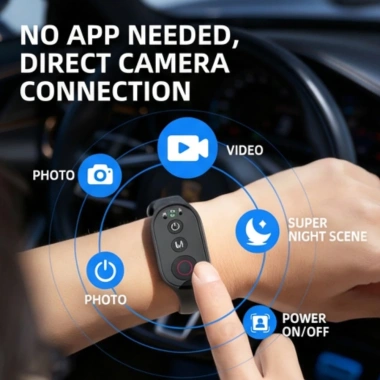INOVAGEN Bluetooth cho DJI Osmo 360 & Insta360 Mini - Wristband, Sạc, Shutter 3