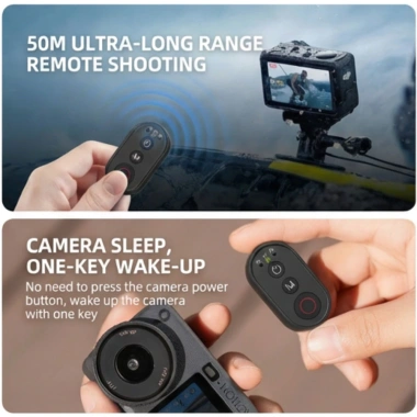 INOVAGEN Bluetooth cho DJI Osmo 360 & Insta360 Mini - Wristband, Sạc, Shutter 4