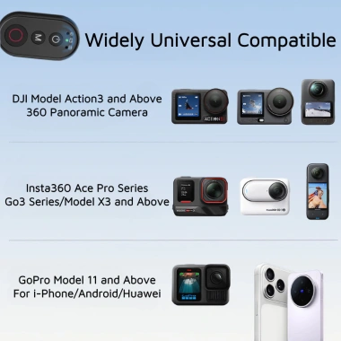 INOVAGEN Bluetooth cho DJI Osmo 360 & Insta360 Mini - Wristband, Sạc, Shutter 6