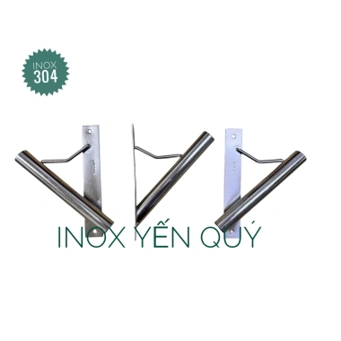 Inox 304 Giá Treo Cờ Tổ Quốc Gắn Tường Loại Nghiêng Thân, Giá Phi 25mm, Inox Dày Dặn, Chắc Chắn - Chỉ 119.000 VND 9 Inox 304 Giá Treo Cờ Tổ Quốc Gắn Tường Loại Nghiêng Thân, Giá Phi 25mm, Inox Dày Dặn, Chắc Chắn - Chỉ 119.000 VND 9