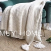 Ins Bắc Âu Sofa Chăn Văn Phòng Ngủ Chăn Tua Rua Dệt Kim Len Thoáng Khí Giá 149.660 VND 3