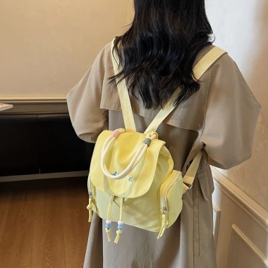 Ins Dây Rút Mini cho Ba Lô Nữ - Phong cách mới, nhẹ, dễ mang du lịch, túi cầm tay 3 Ins Dây Rút Mini cho Ba Lô Nữ - Phong cách mới, nhẹ, dễ mang du lịch, túi cầm tay 3