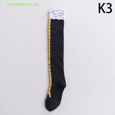 Invn Tất Chân Gà Nữ Dài Đầu Gối 3D Hoạt Hình Vui Nhộn Cotton Cao Cấp Móng Vuốt 9 Invn Tất Chân Gà Nữ Dài Đầu Gối 3D Hoạt Hình Vui Nhộn Cotton Cao Cấp Móng Vuốt 9